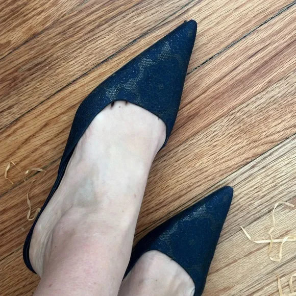 Vintage Prada Pointed-Toe Mules size 40 - Picture 4 of 7